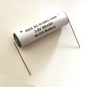 Sanyo Cadnica N SB3 3.6V battery replacement